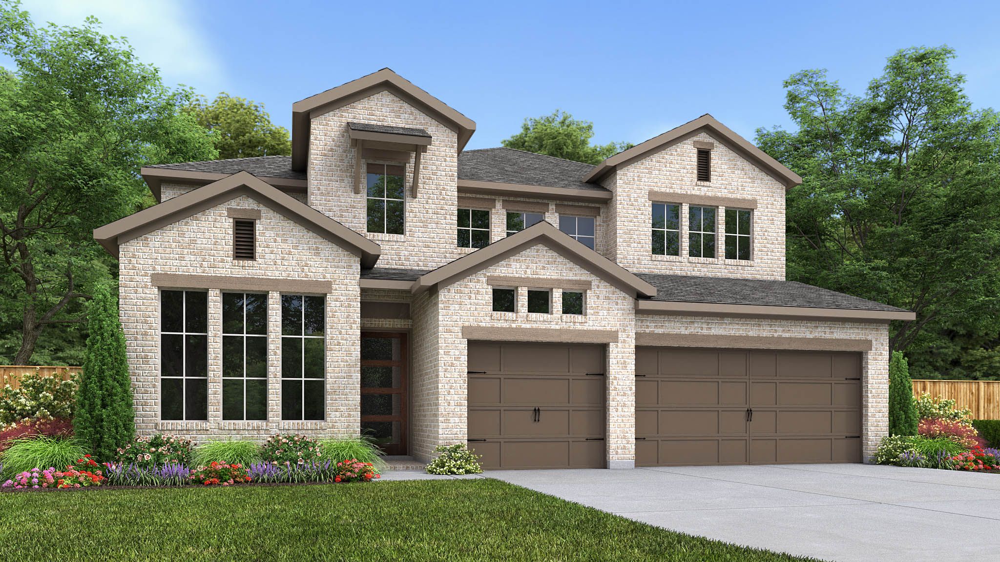 3203W - Lariat 60': Liberty Hill, Texas - Perry Homes
