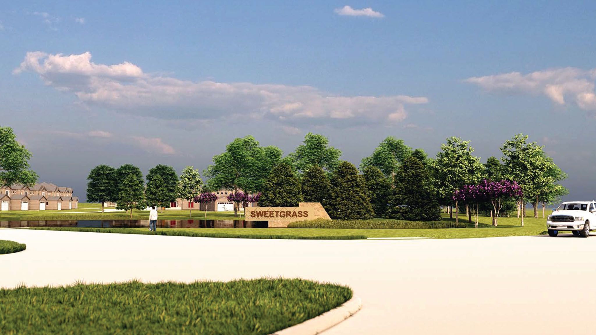 casa en Sweetgrass 50' por Perry Homes