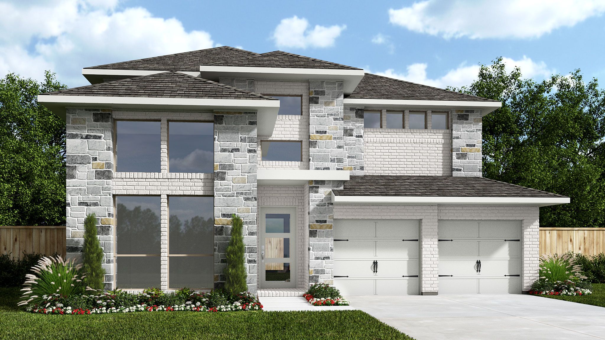 2561H - Parkside Peninsula 50': Georgetown, Texas - Perry Homes