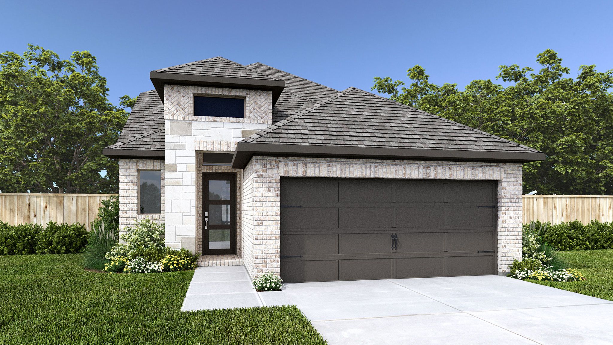 The Woodlands Hills 40' por Perry Homes en Houston Texas