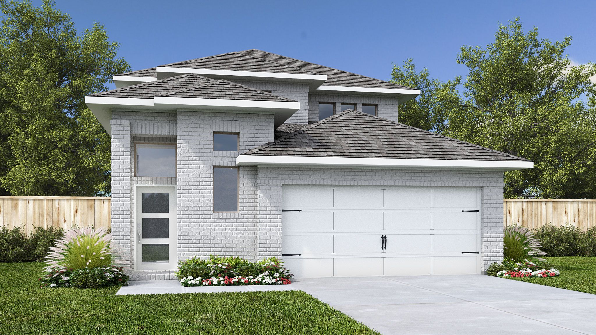 2392W - The Grand Prairie 40': Hockley, Texas - Perry Homes