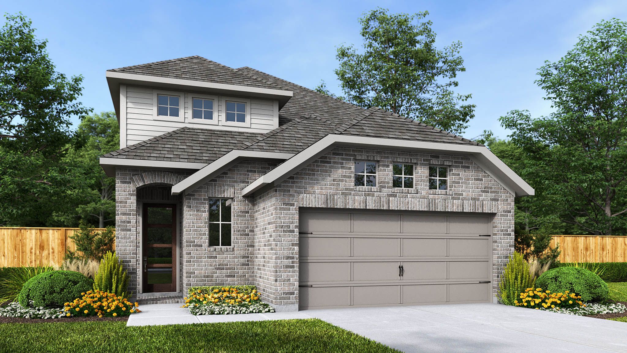 2332W - Crosswinds 40': Kyle, Texas - Perry Homes