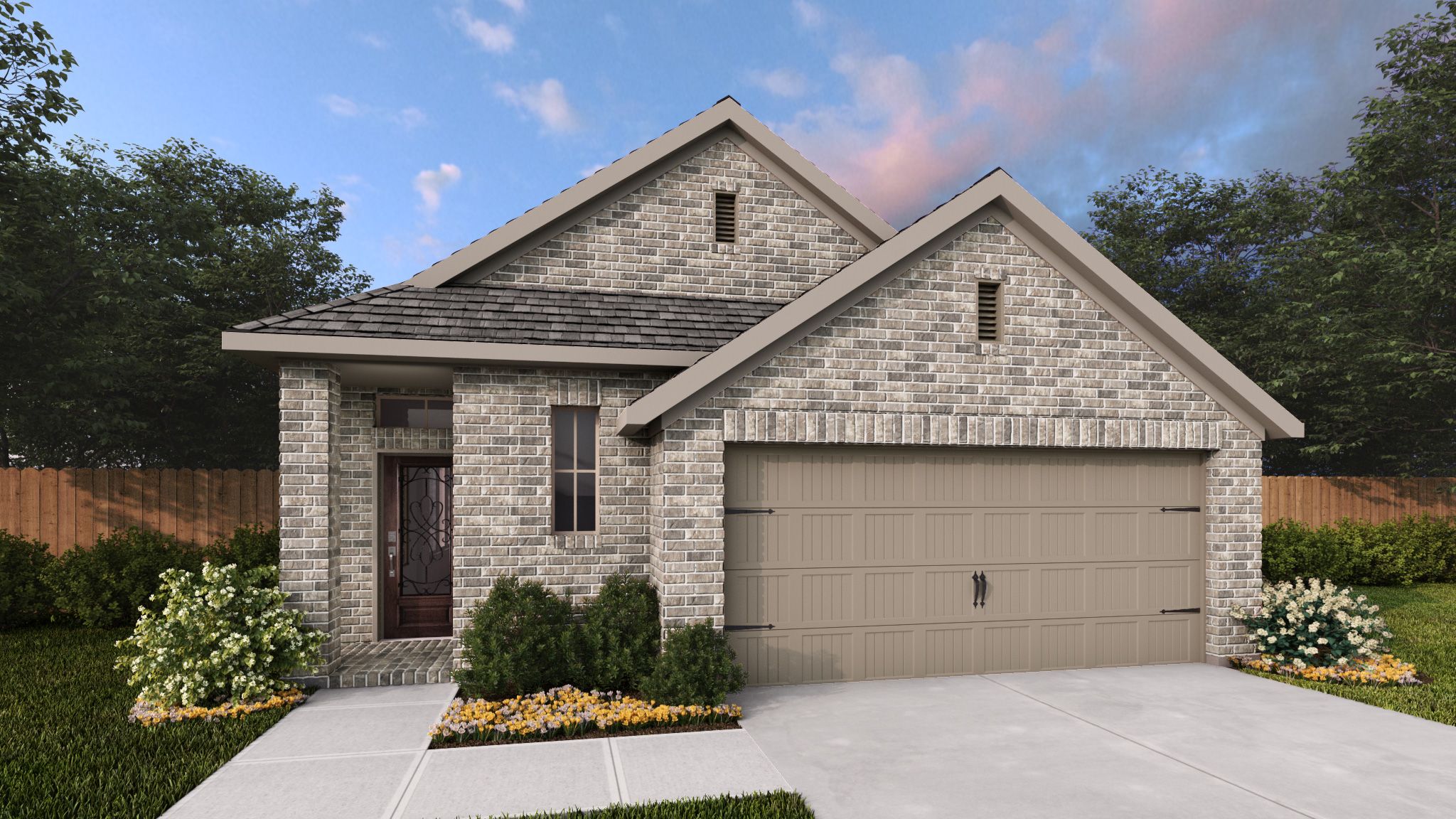 1736W - The Woodlands Hills 40': Willis, Texas - Perry Homes