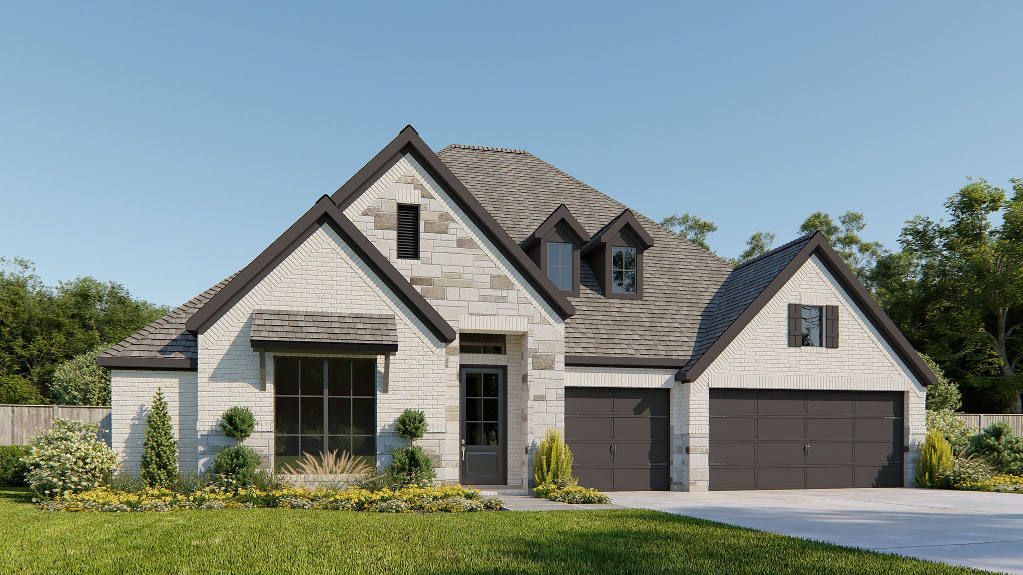 3295W - Escondido 80': Magnolia, Texas - Perry Homes