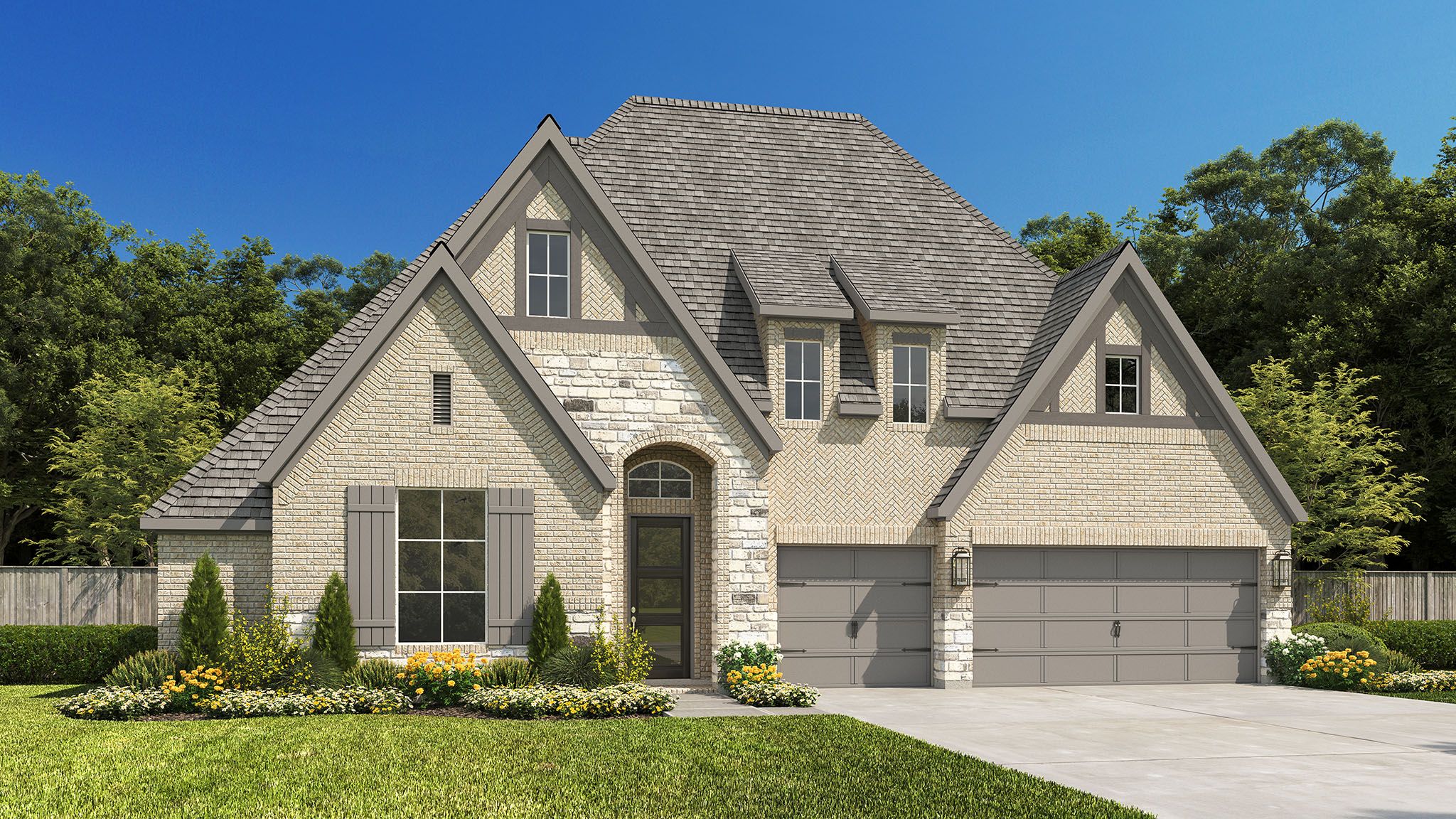 3295W - Everly 60': Hockley, Texas - Perry Homes