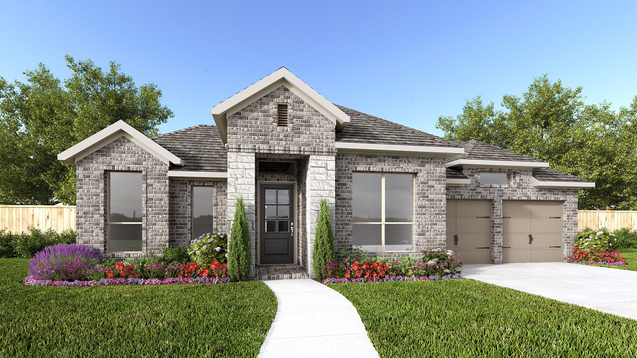 3094W - Escondido 80': Magnolia, Texas - Perry Homes
