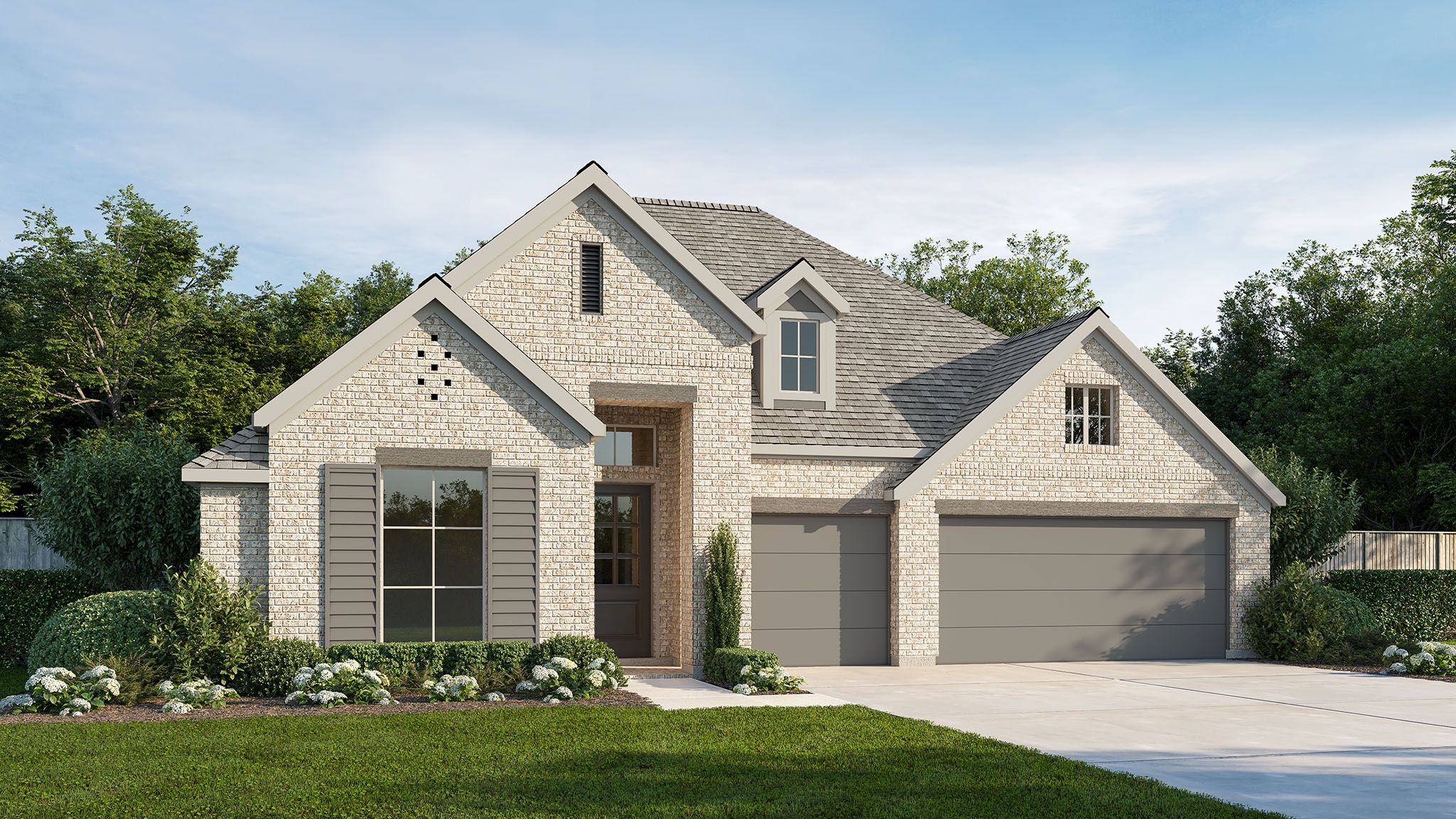 2980W - Legacy Prairie At Katy Court 65': Katy, Texas - Perry Homes