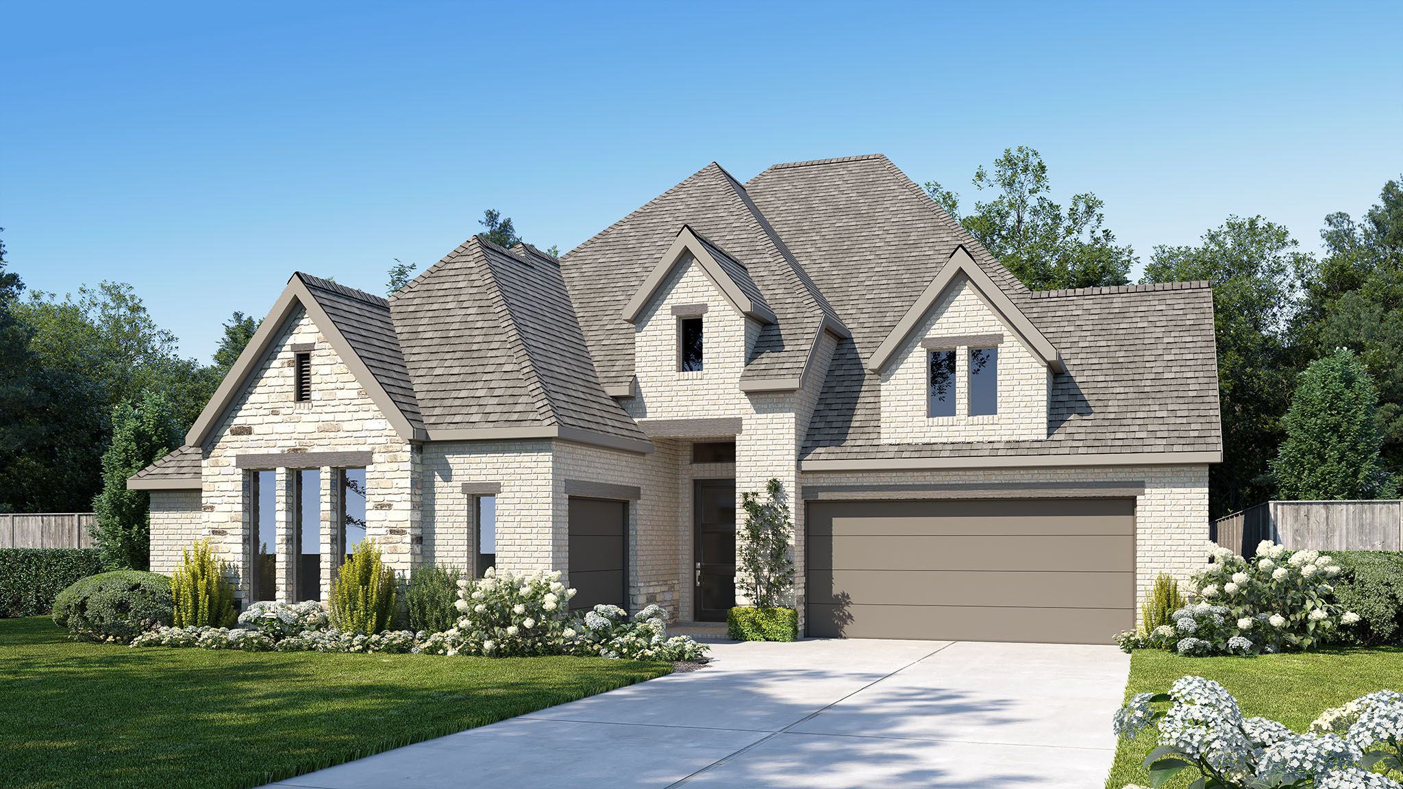 casa en Riceland 60' por Perry Homes
