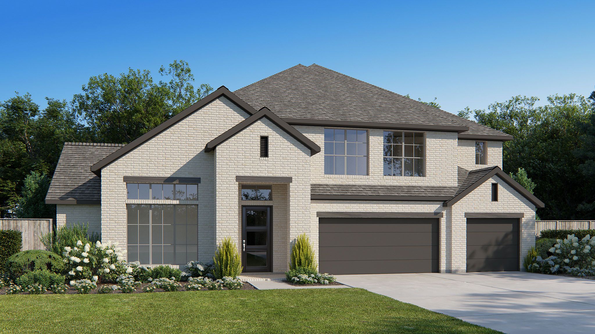 4320W - Parkside On The River West 70'/80': Georgetown, Texas - Perry Homes