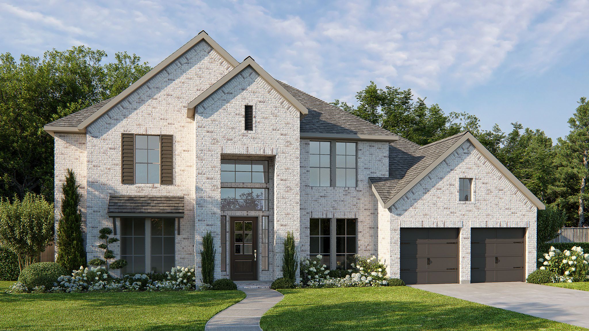 3964W - Parkside On The River West 70'/80': Georgetown, Texas - Perry Homes