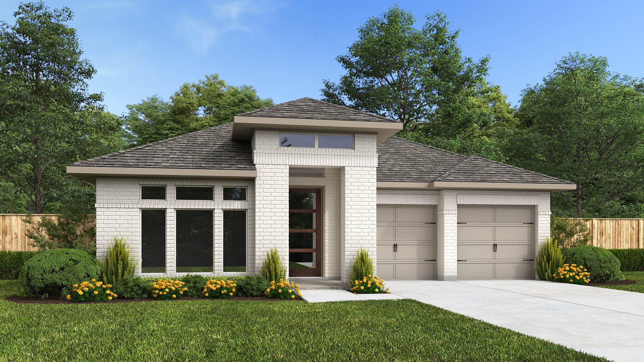 2206H - 6 Creeks 50': Kyle, Texas - Perry Homes