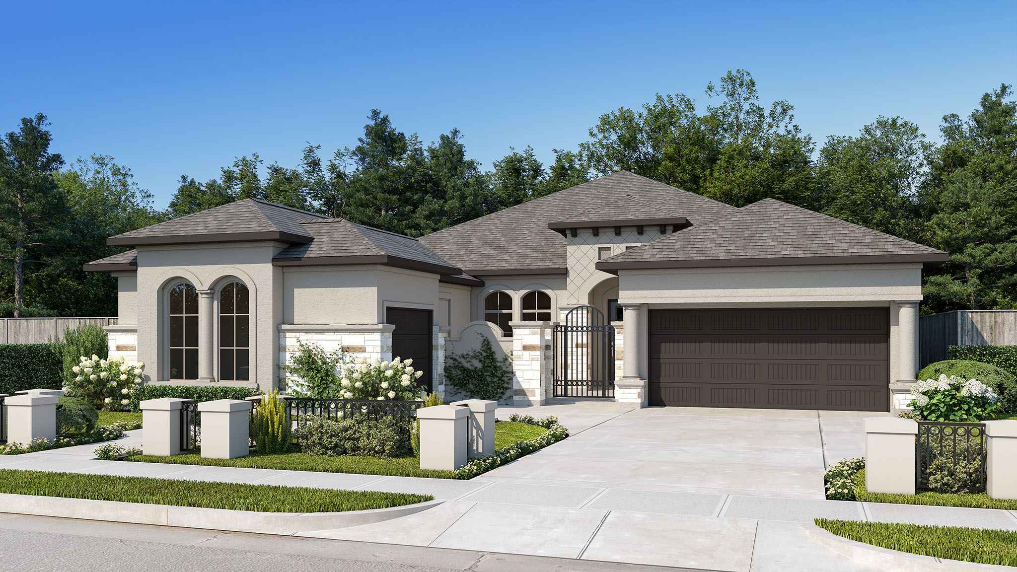 3581S - Eldorado At Santa Rita Ranch 70': Liberty Hill, Texas - Perry Homes