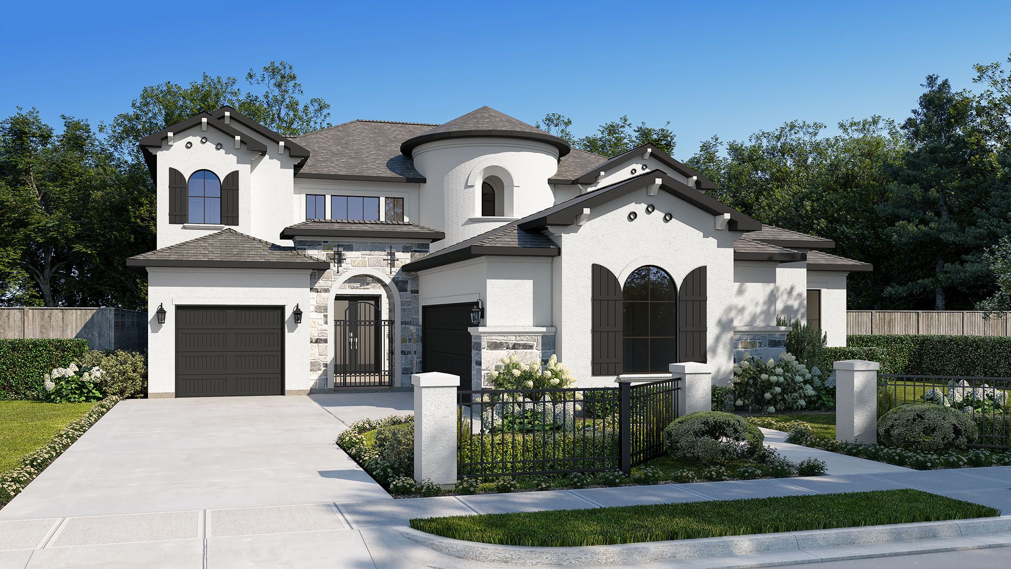 4377S - Santa Rita Ranch 90': Liberty Hill, Texas - Perry Homes