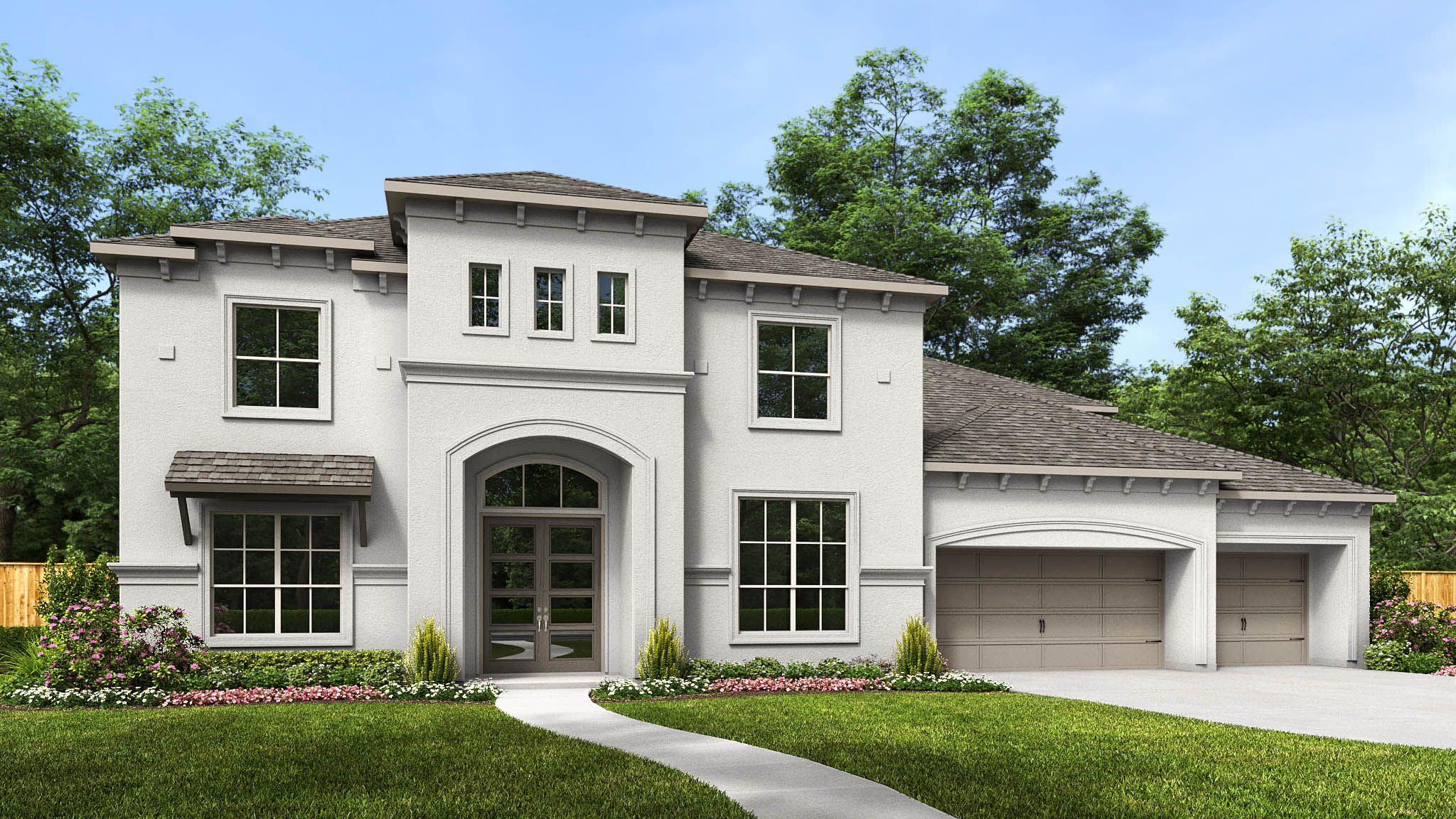 4967S - Parkside On The River West 70'/80': Georgetown, Texas - Perry Homes
