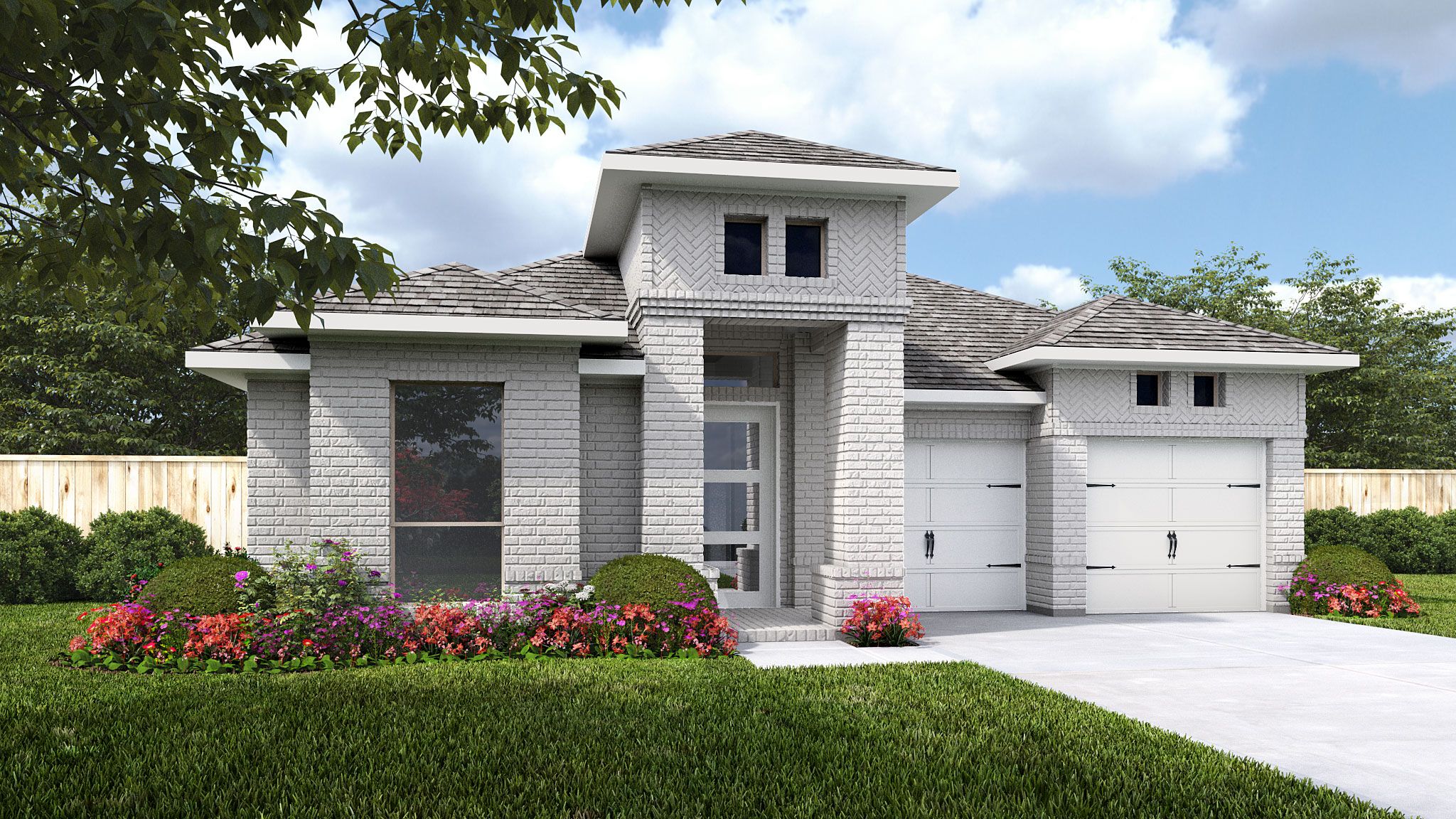 2228H - Flora 50': Hutto, Texas - Perry Homes