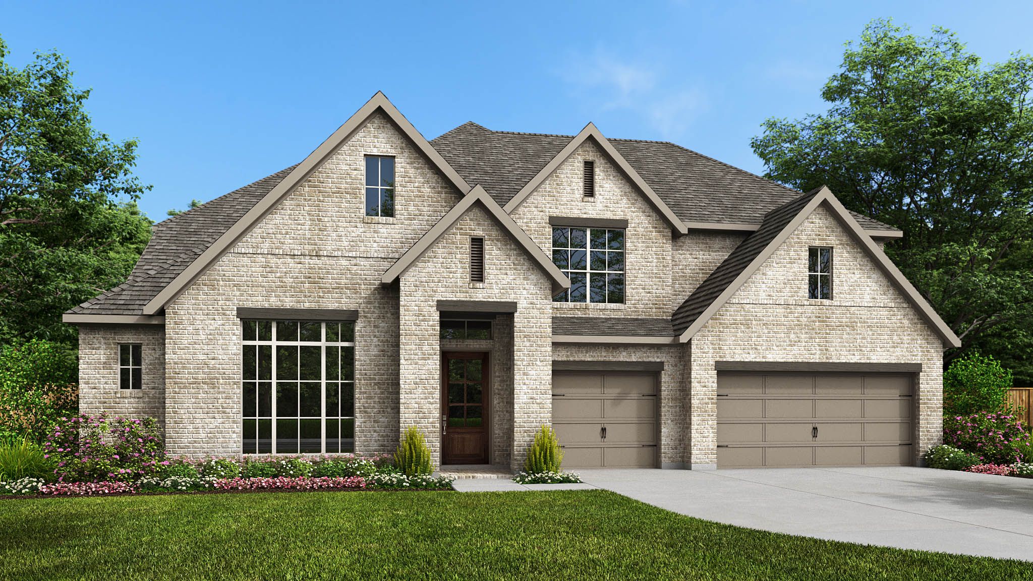 Parten 75'/85' por Perry Homes en Austin Texas