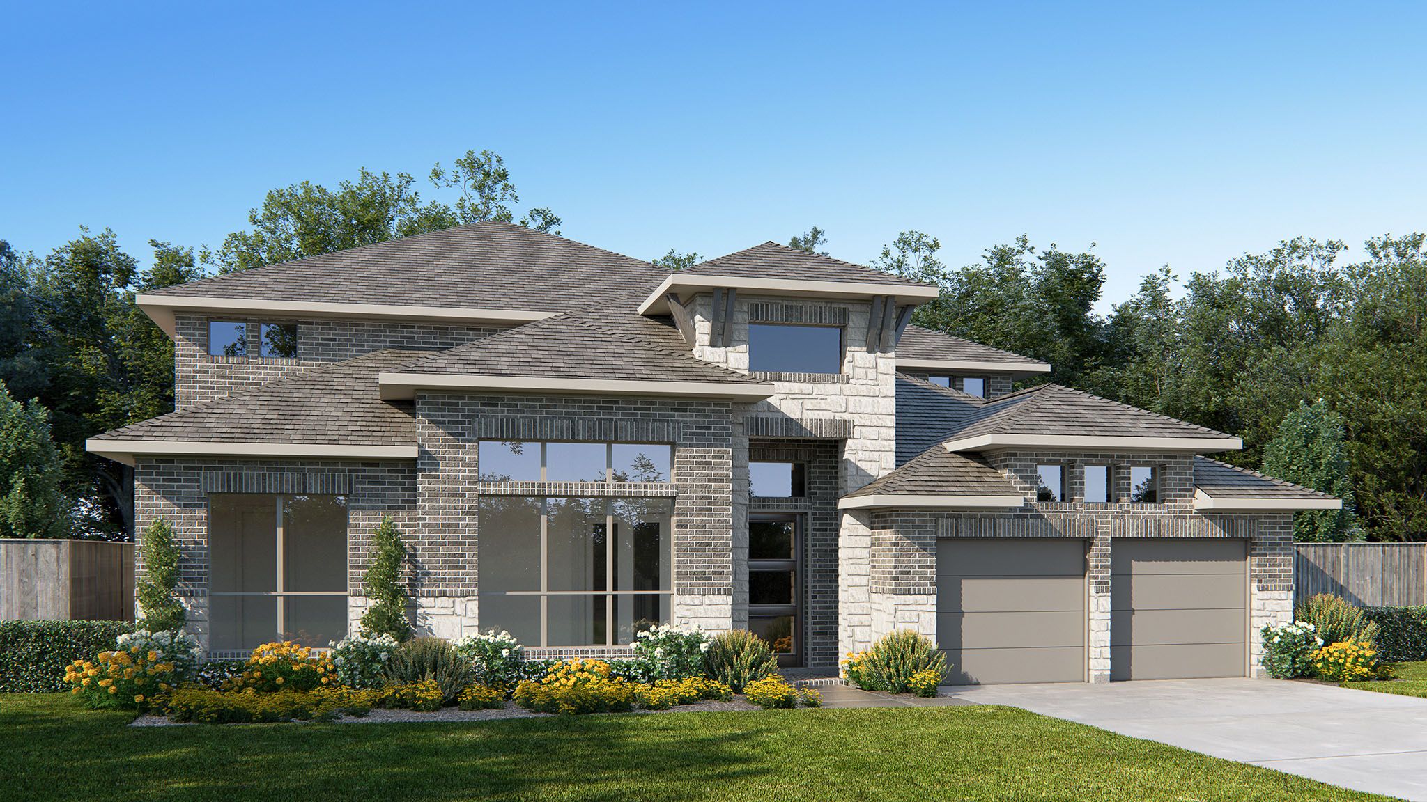 3656W - Parten 65': Austin, Texas - Perry Homes