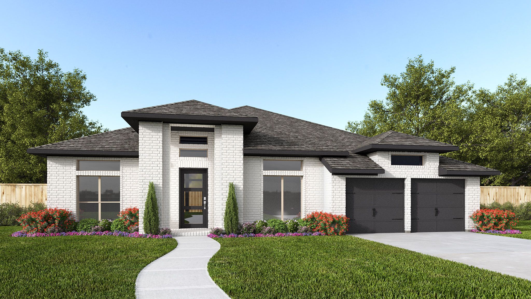 3092W - Elyson 65': Katy, Texas - Perry Homes