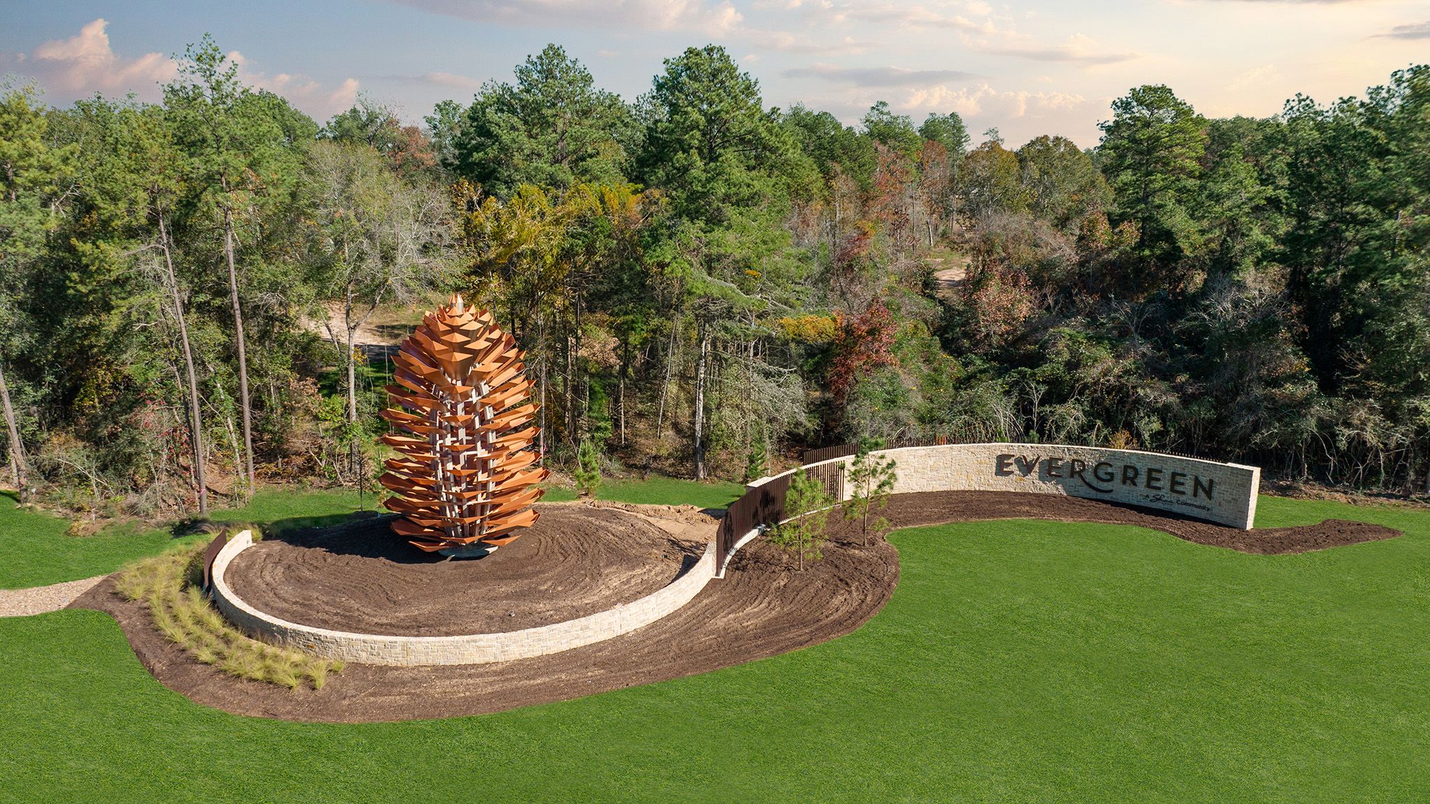 casa en Evergreen 70' por Perry Homes