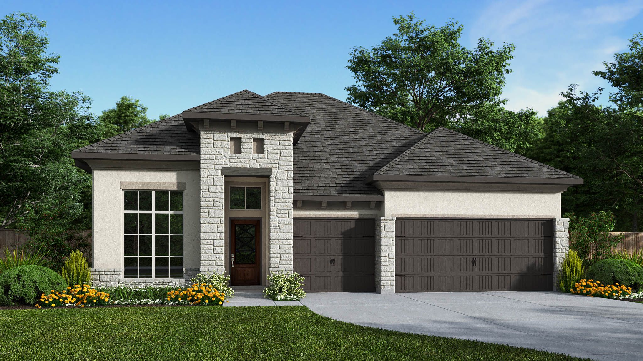 2695M - Hidden Canyon 55': San Antonio, Texas - Perry Homes