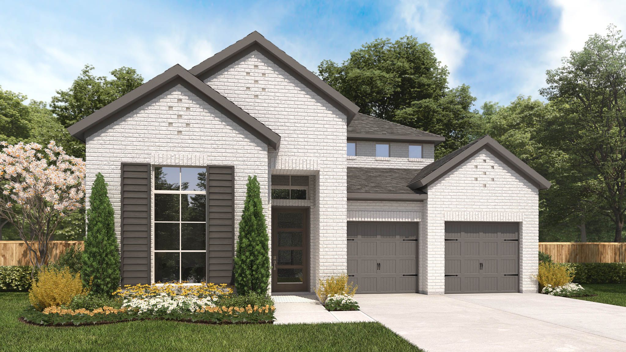 2942H - Jordan Ranch 50': Fulshear, Texas - Perry Homes