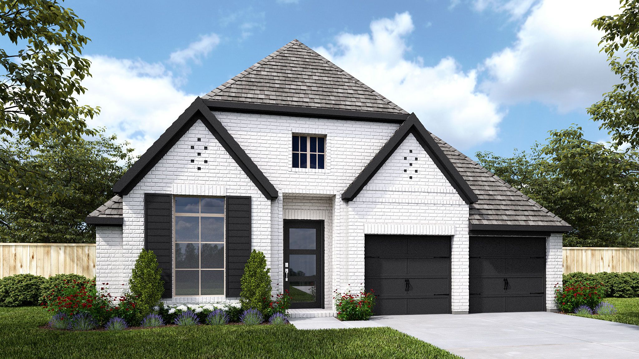 2357W - Everly 50': Hockley, Texas - Perry Homes