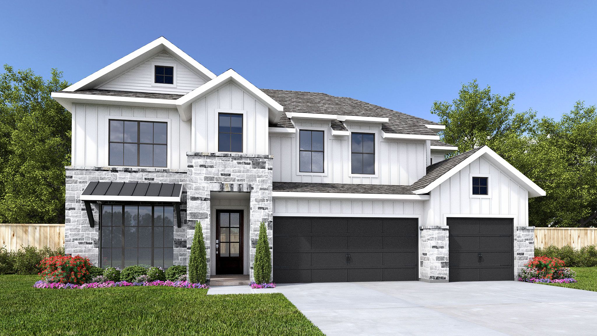 3413E - Easton Park 60': Austin, Texas - Perry Homes