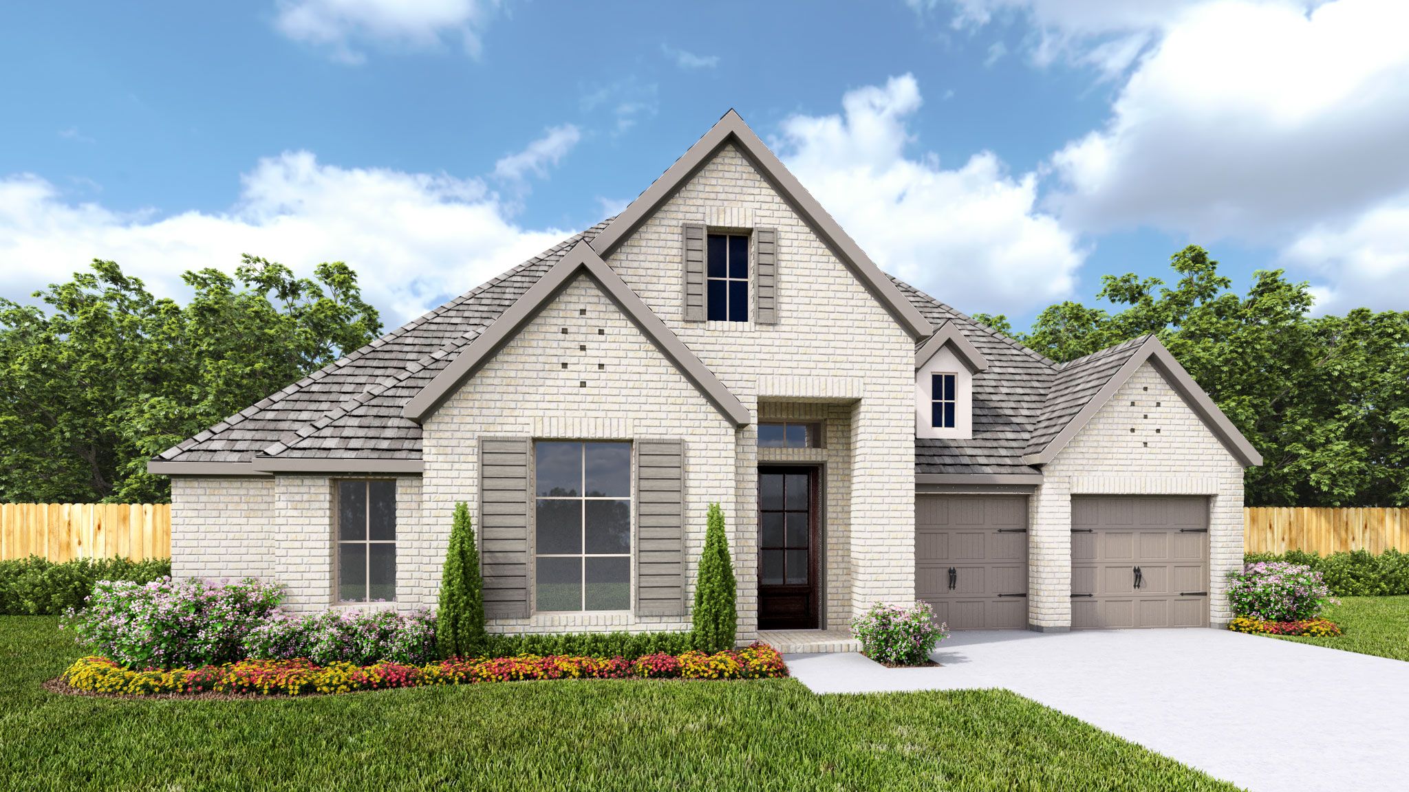 3206W - Haby Hill 60': San Antonio, Texas - Perry Homes