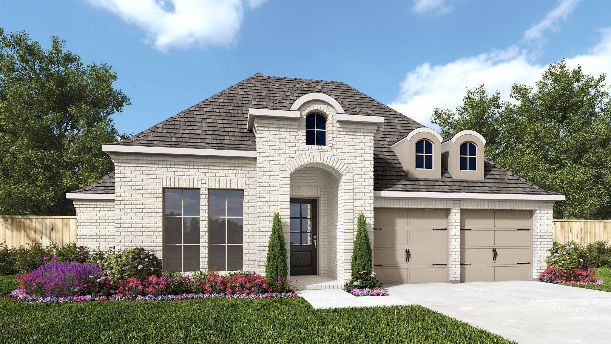 2586W - Meridiana 60' Gated: Manvel, Texas - Perry Homes
