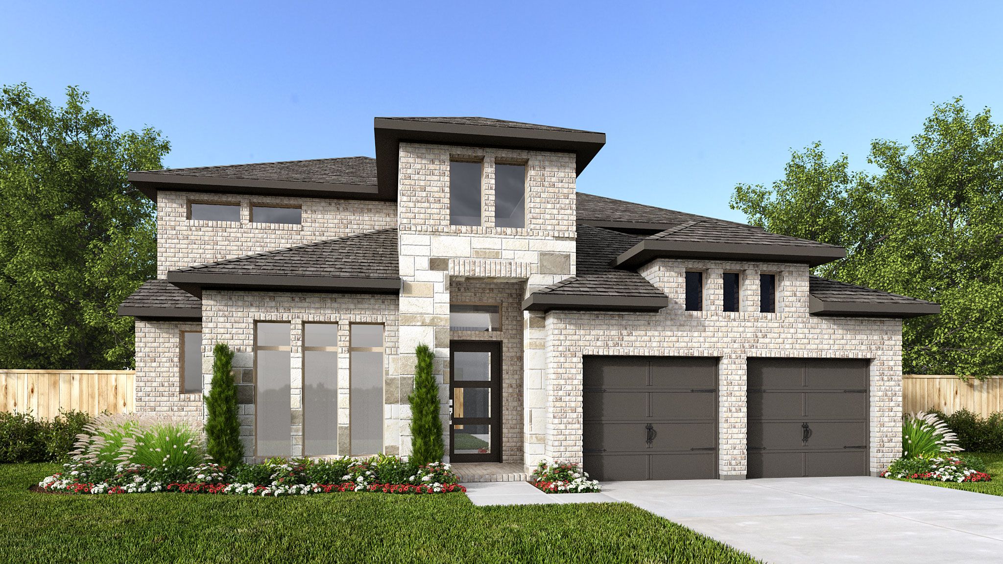 3396W - Parkside On The River 60': Georgetown, Texas - Perry Homes