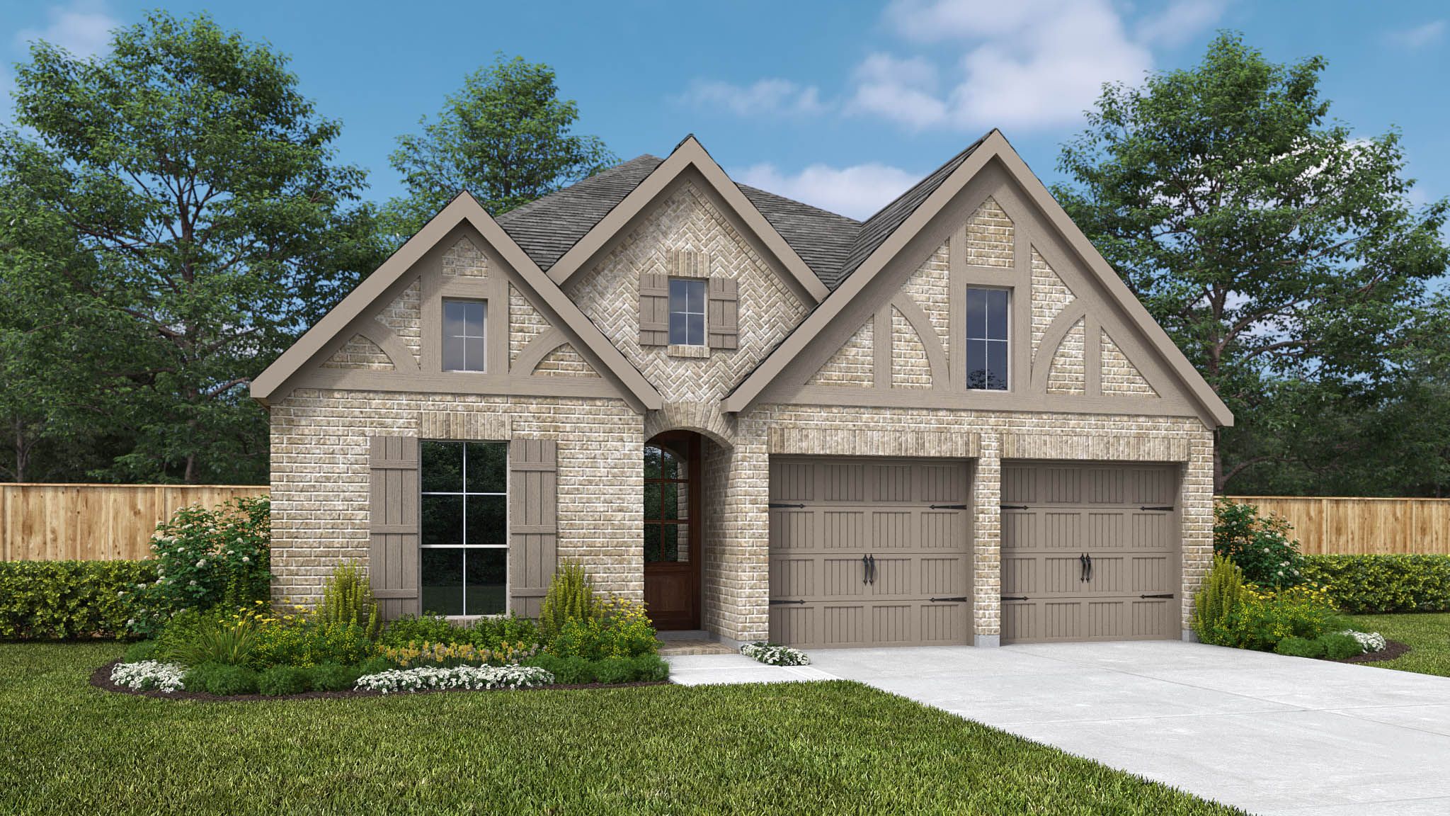 2169W - Everly 45': Hockley, Texas - Perry Homes