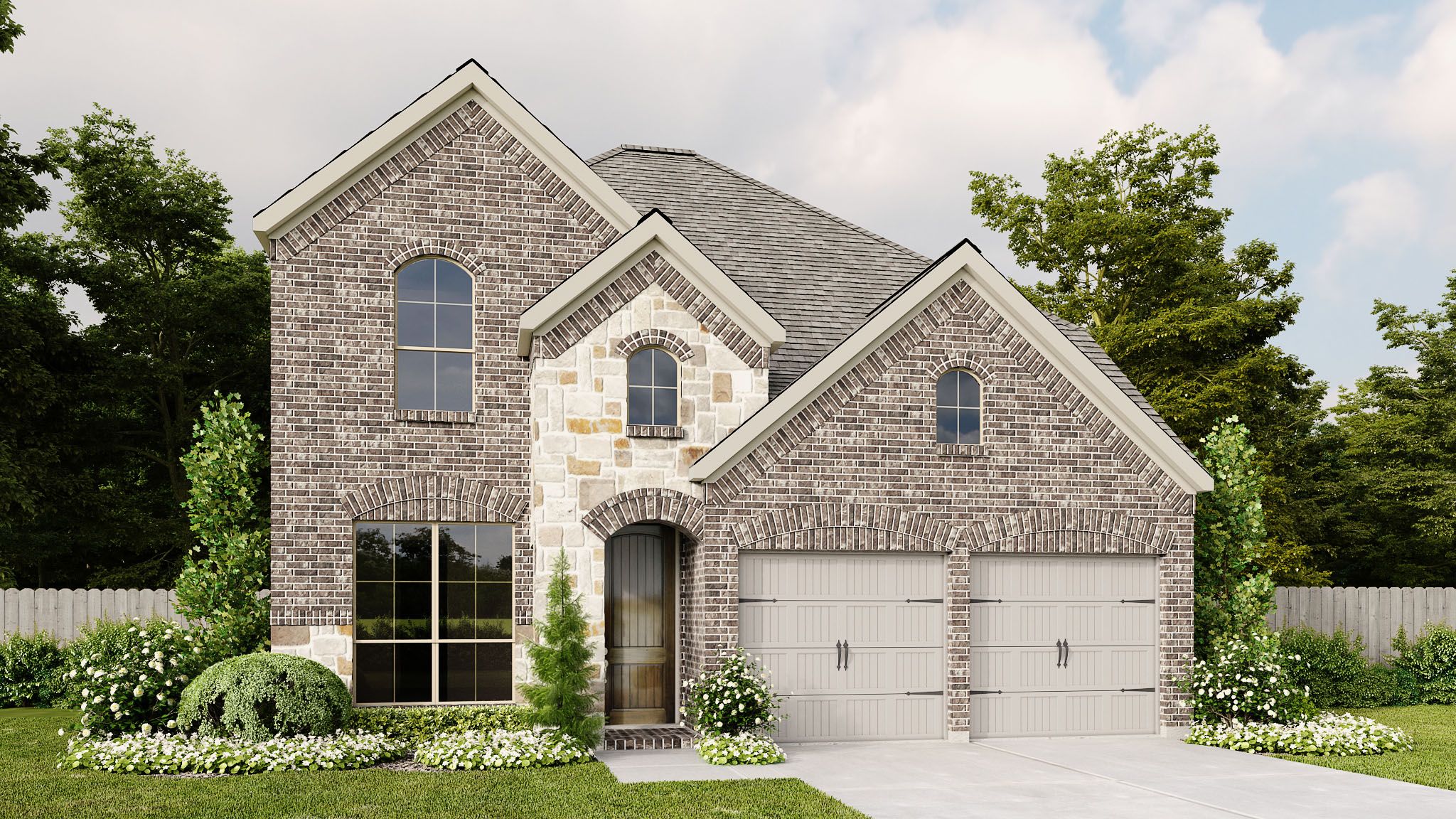 casa en Briggs Ranch 45' por Perry Homes