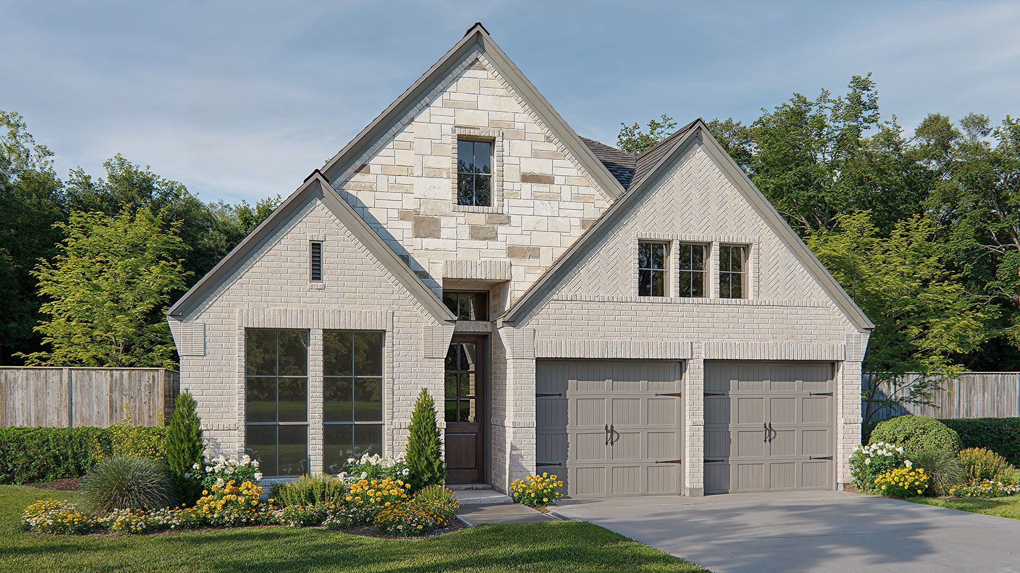 Bridgeland 45' por Perry Homes en Houston Texas