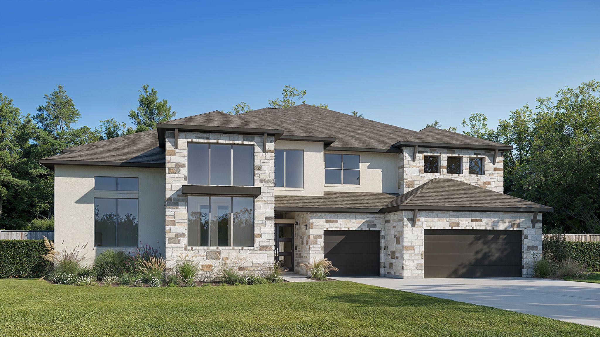 5573S - Palmera Ridge 70': Leander, Texas - Perry Homes
