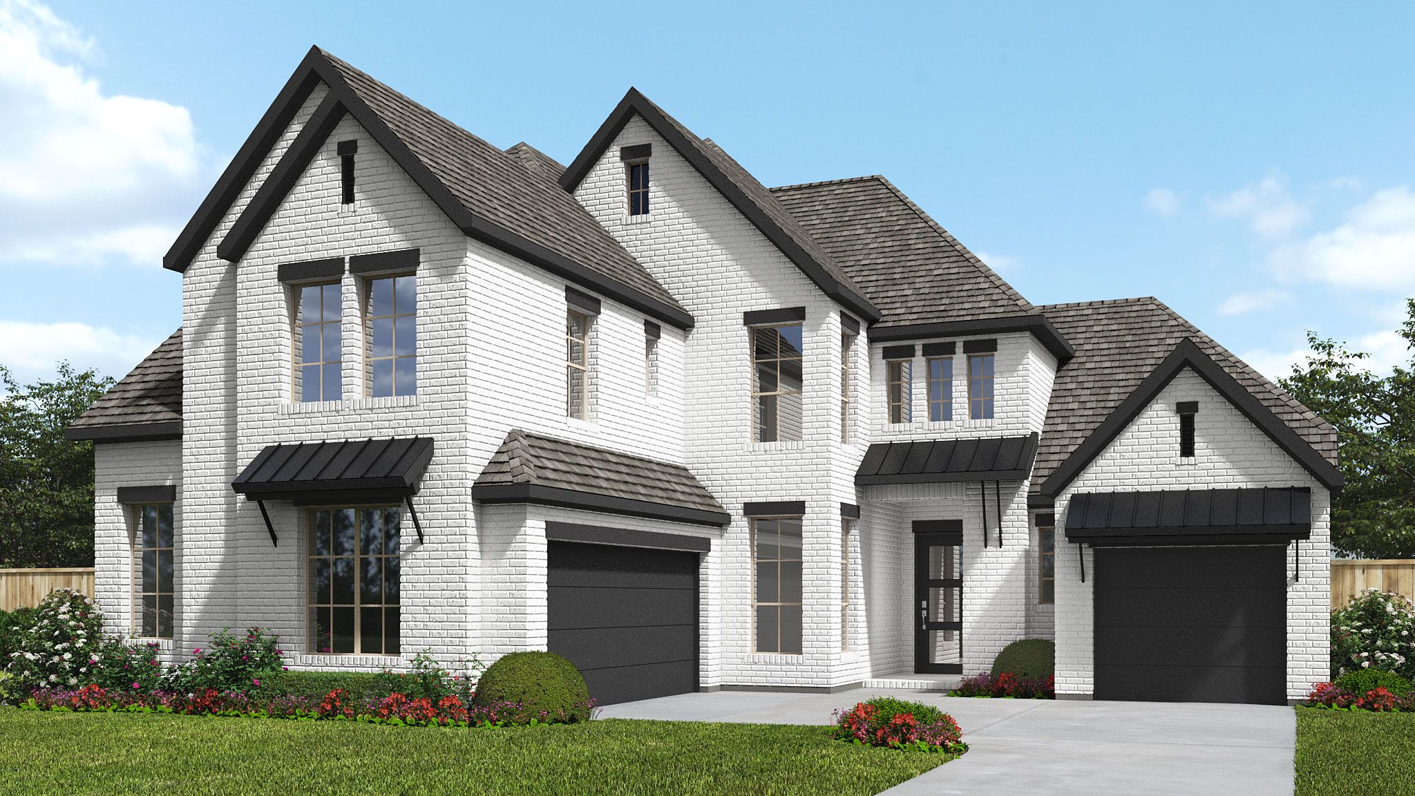 Lakewood Village 70'/90' por Perry Homes en Dallas Texas