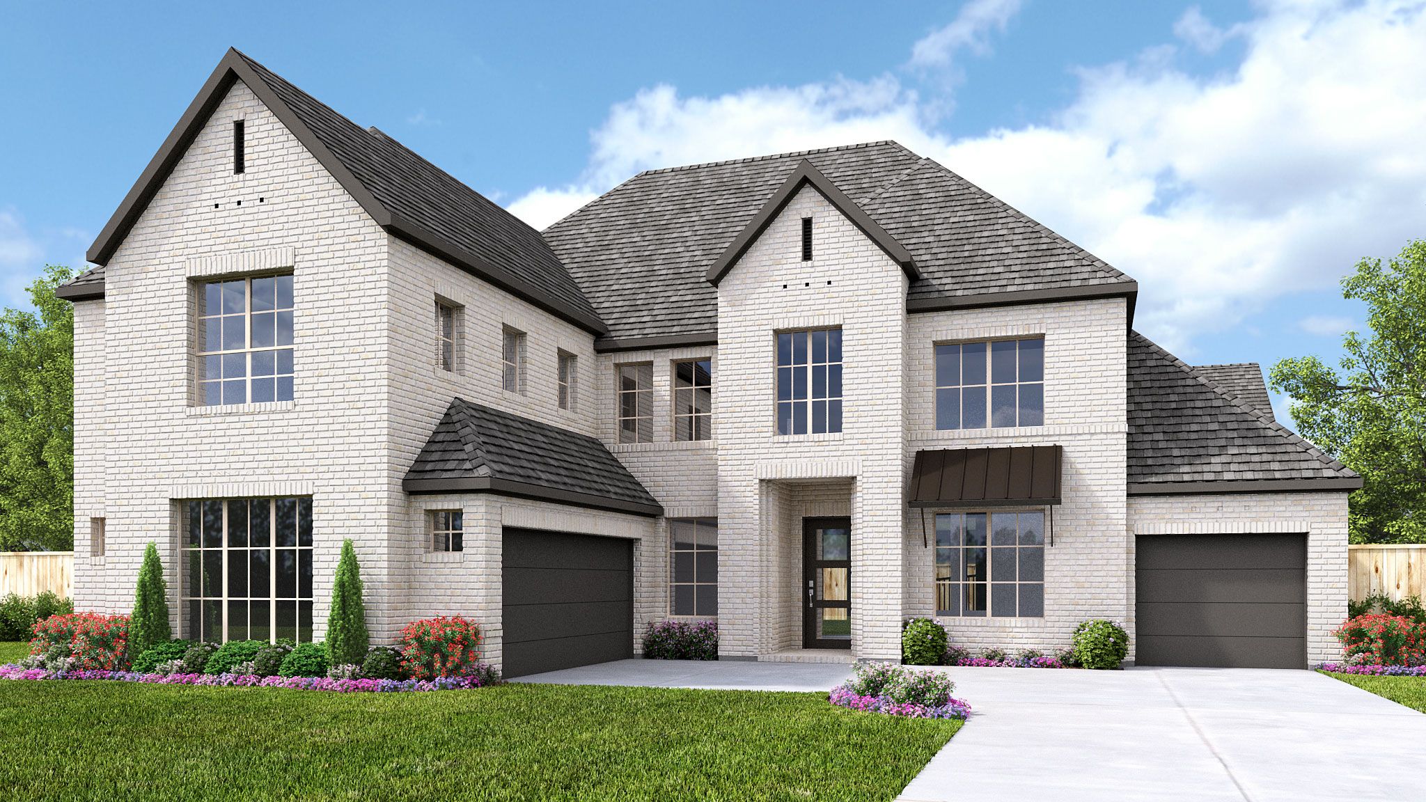 4137W - Palmera Ridge 70': Leander, Texas - Perry Homes