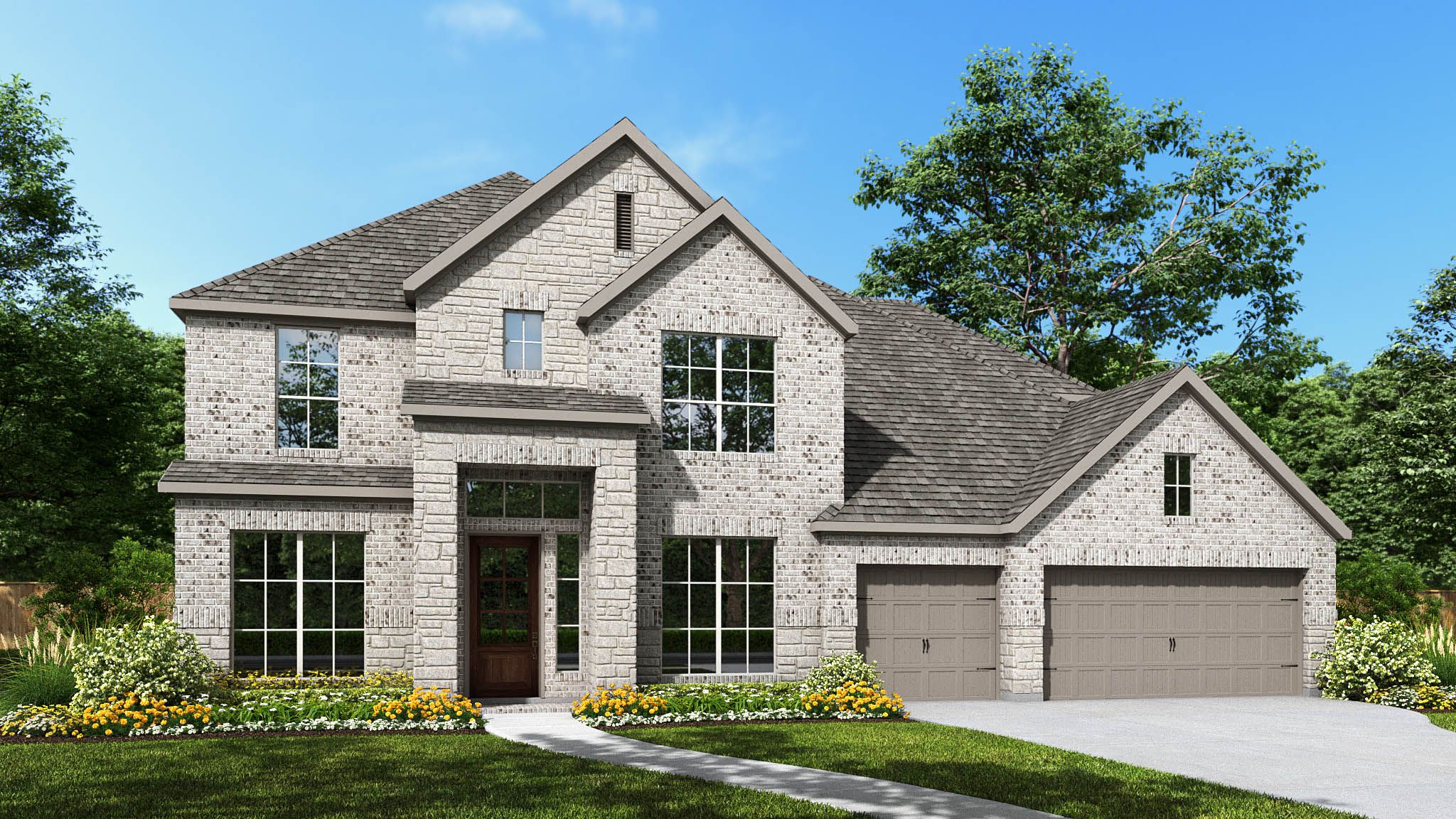 4347W - Palmera Ridge 70': Leander, Texas - Perry Homes