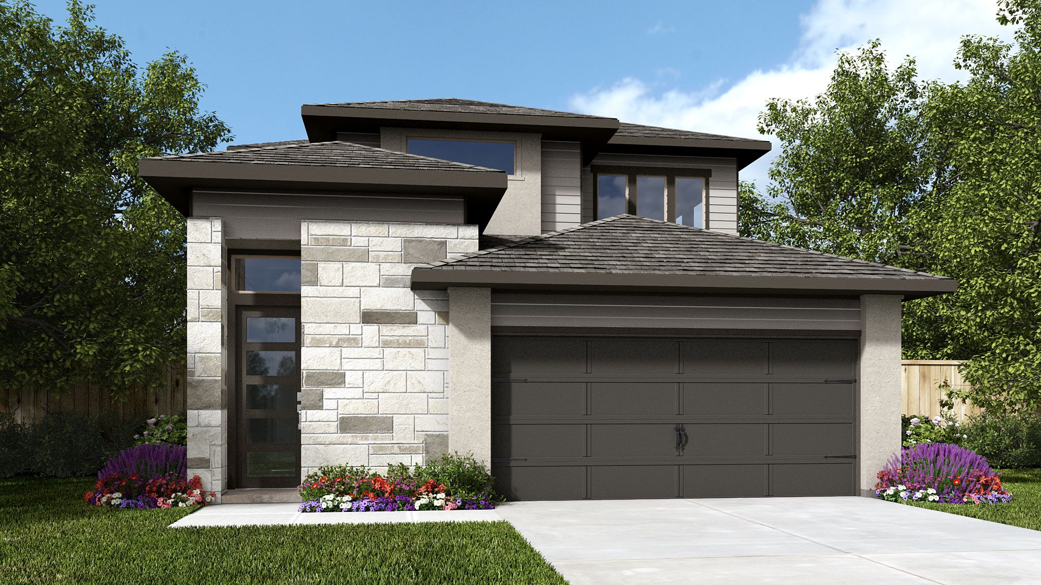 casa en Solms Landing 45' por Perry Homes