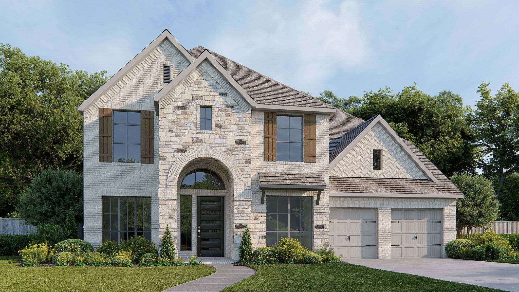 Meridiana 60' Gated por Perry Homes en Houston Texas