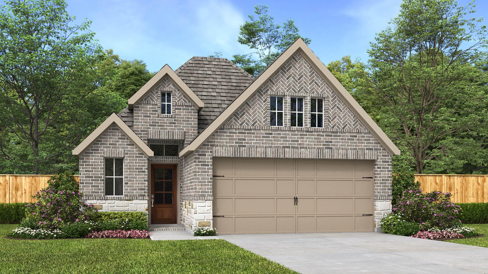 1722W - The Woodlands Hills 40': Willis, Texas - Perry Homes