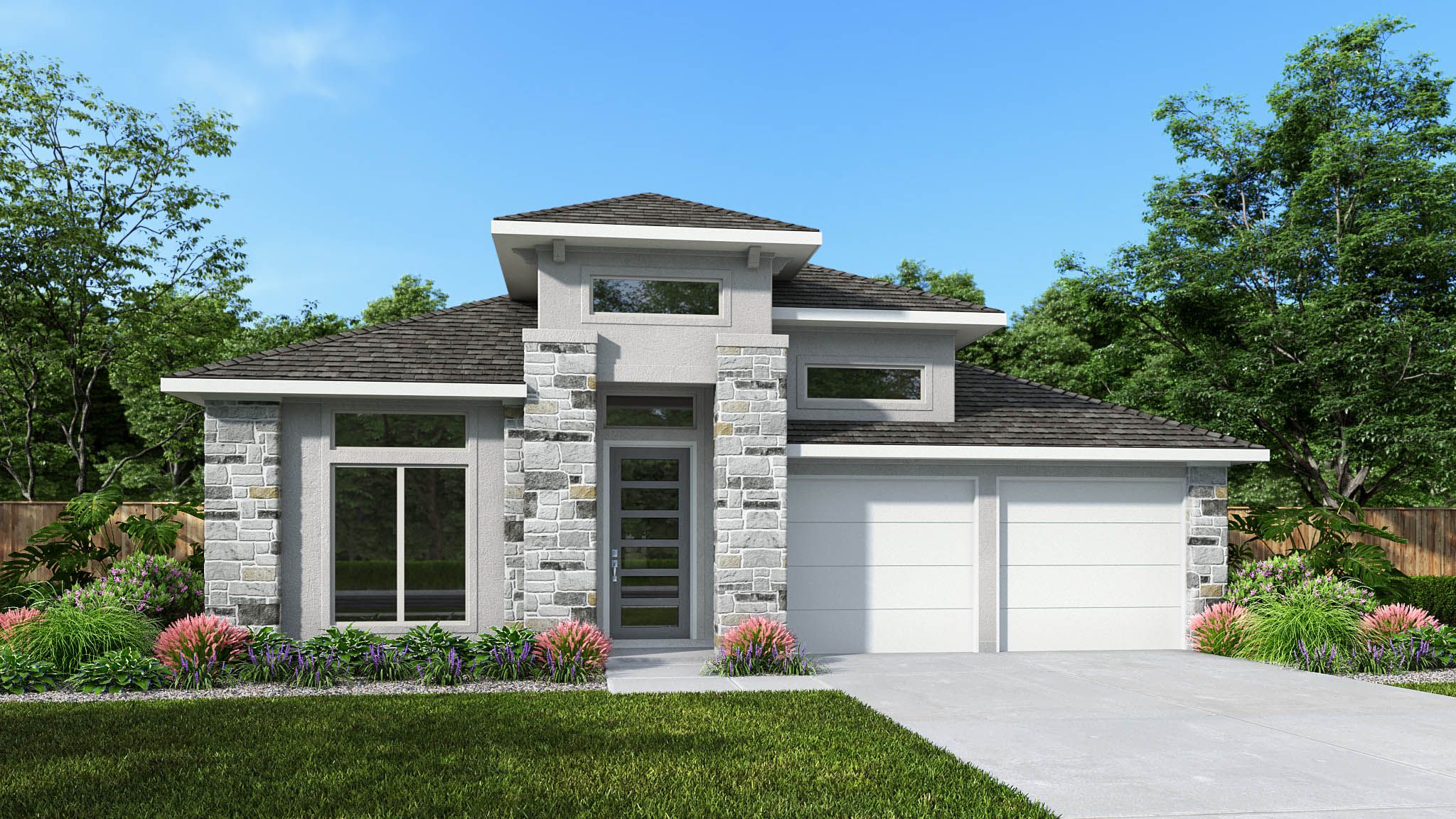 2504W - Parkside On The River 50': Georgetown, Texas - Perry Homes