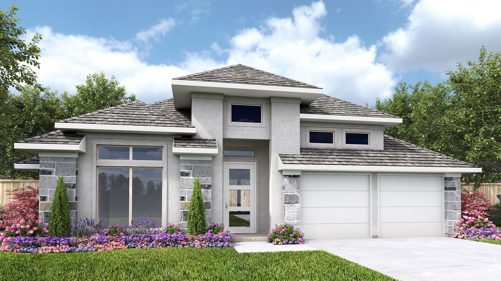 2737W - Meridiana 55': Manvel, Texas - Perry Homes
