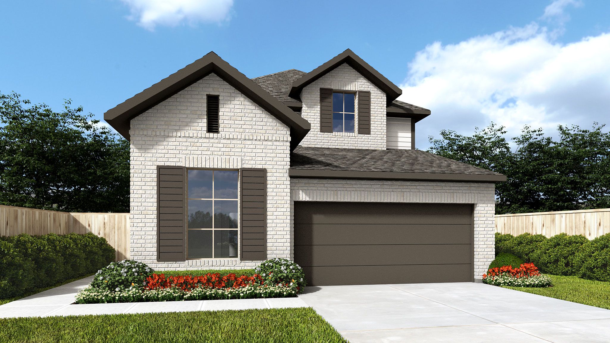 2370W - Santa Rita Ranch 40': Liberty Hill, Texas - Perry Homes