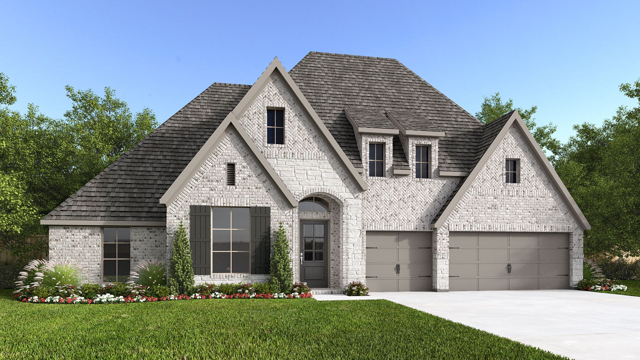 Windborne 100' por Perry Homes en San Antonio Texas