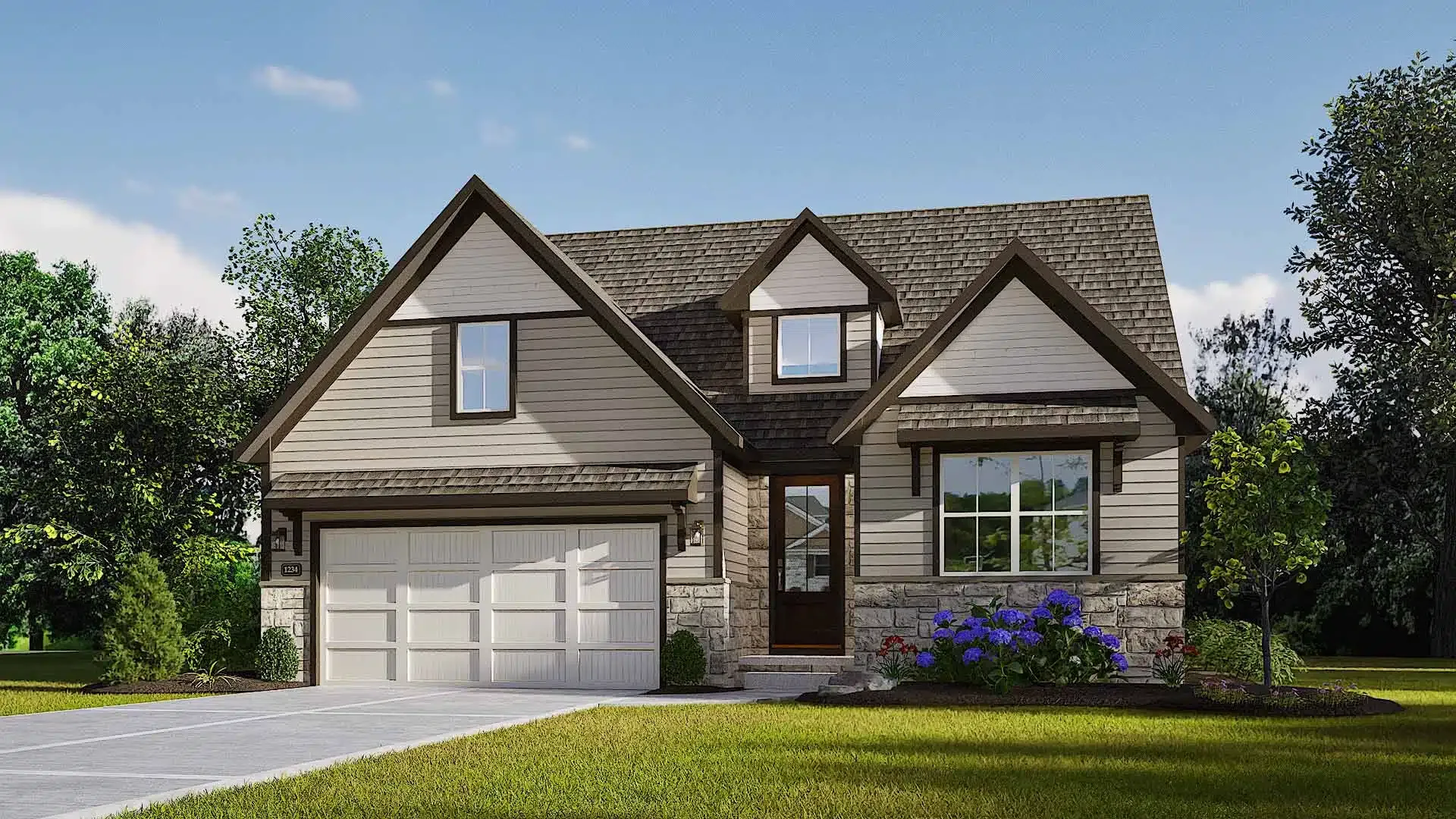 Hemlock Ranch - Slab Foundation - Concordia Oaks: Independence, Ohio - Petros Homes