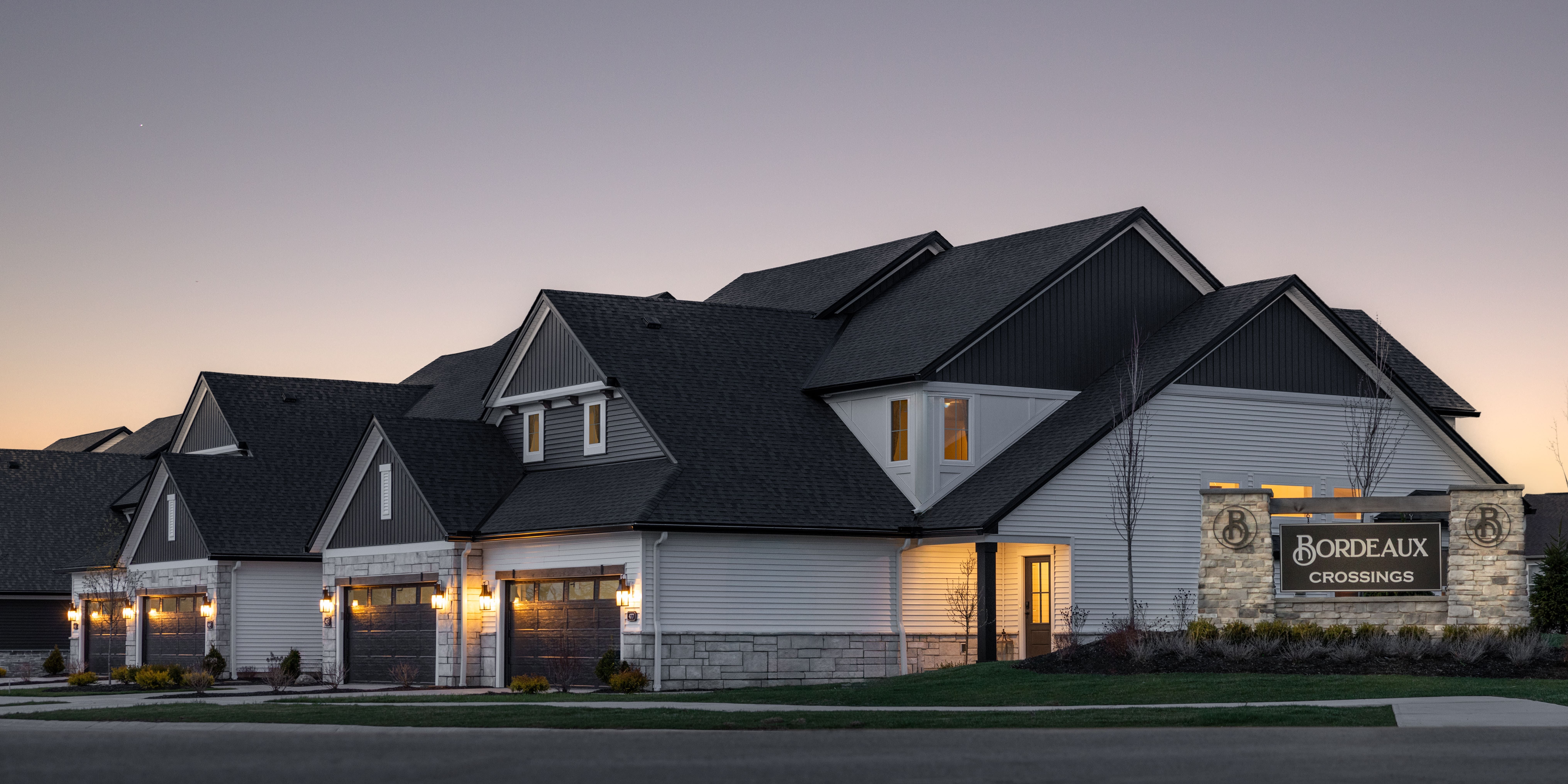 casa en Bordeaux Crossings por Petros Homes