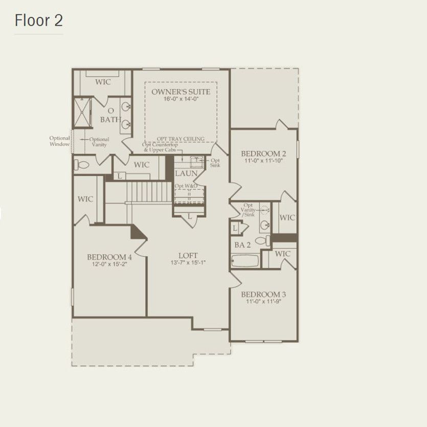 Second Floor 4 br / 2.5 ba