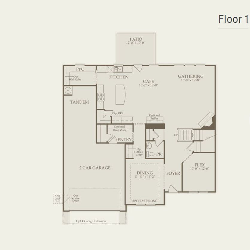 First Floor 4 br / 2.5 ba