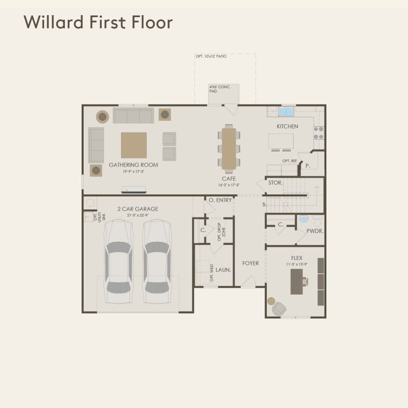 First Floor 4 br / 2.5 ba