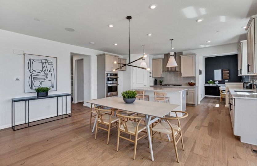 Kitchen with Café/Dining Area